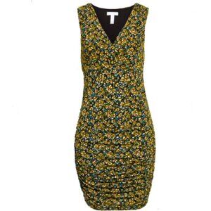 LEITH Ruched Sleeveless Minidress NWT small